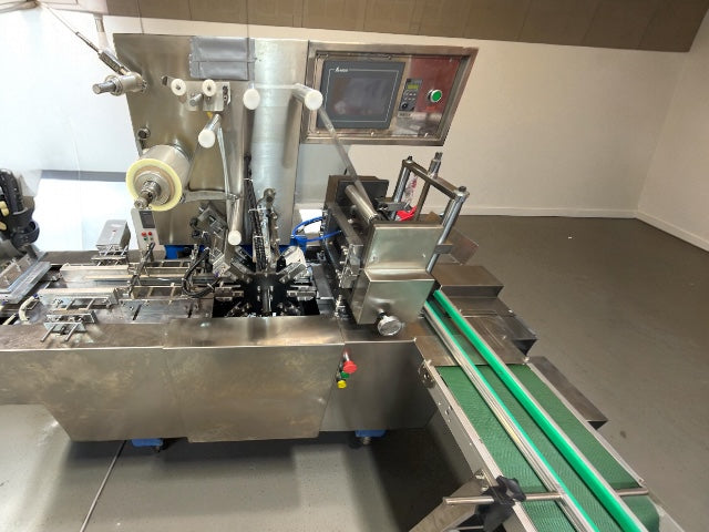 Maszyna do kopertowego pakowania folią bopp (Foliarka,celofaniarka)